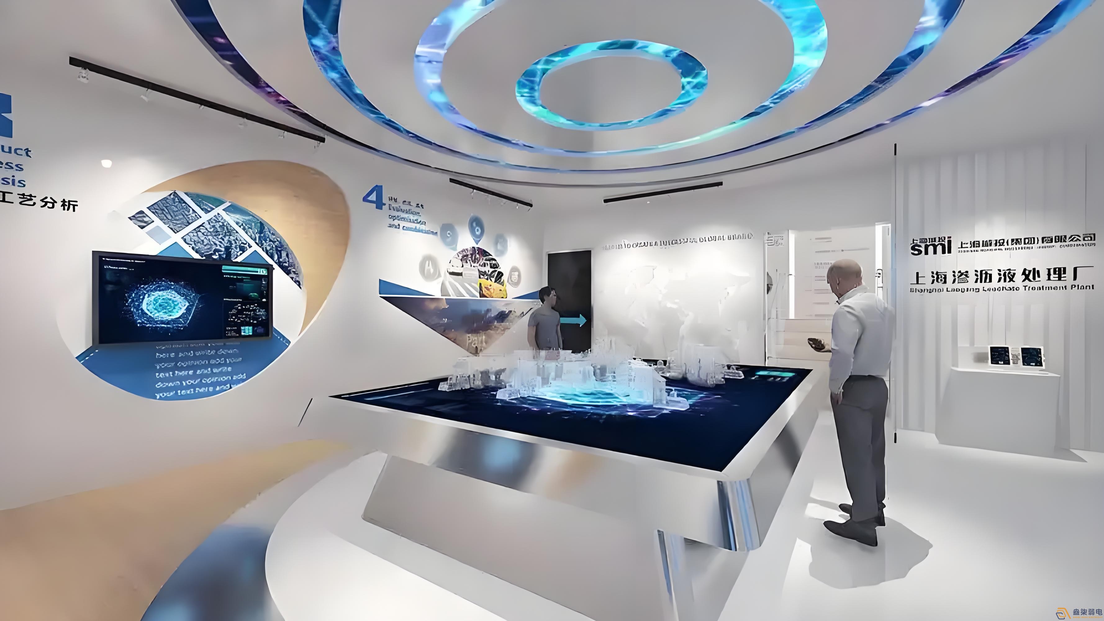 企業展廳全息多媒體虛實結合展示解決方案